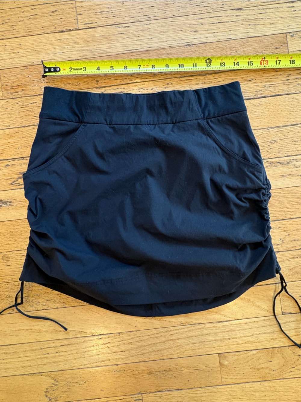 Columbia Black Women's Active Skort with Side Drawstrings